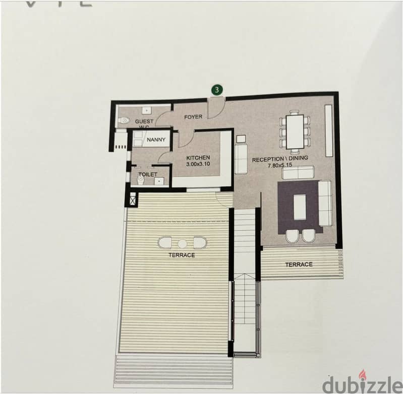 Penthouse, with 3 stories 410M for sale in VYE Sodic with Installments 3