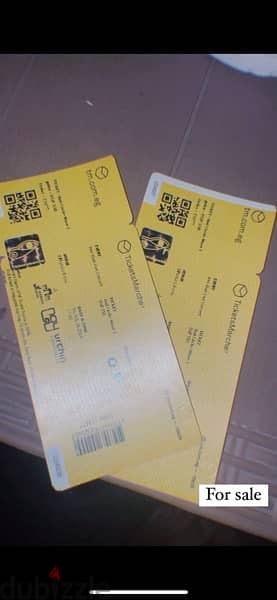 2 tickets for amr diab’s partyy  wave 1 0