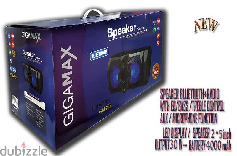speaker Gigamax GM222 0