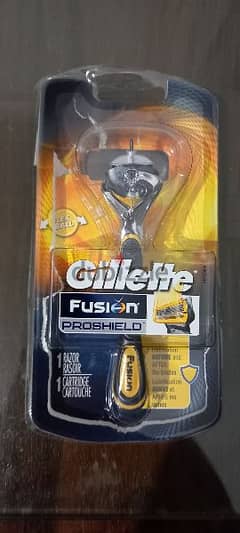 Gillette Fusion-Proshield ( Without razors )- made in USA