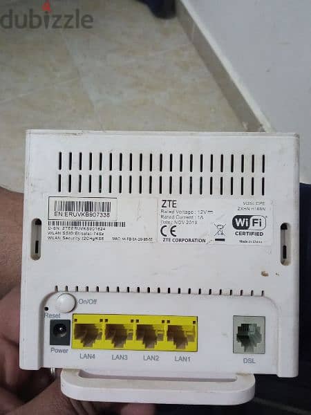 Router VDSL Etisalat 0