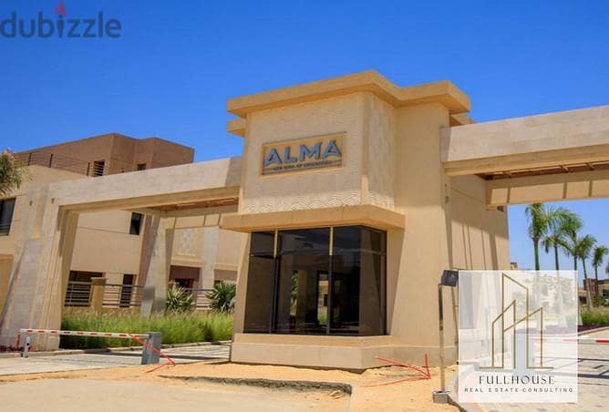 villa twin house ready to move in alma compound 240m elsheikh zayed 1
