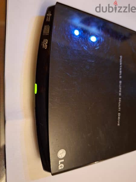 LG portable external  DVD player and writer 1
