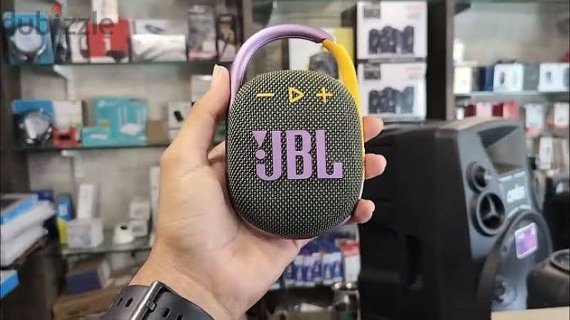 JBL Bluetooth Speaker clip 4سماعة سبيكر بلوتوث اصلي 3