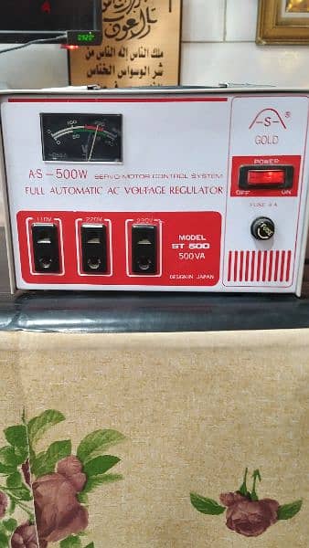 Voltage Regulator A. s 500w 0