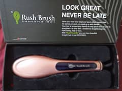 Rush brush hair straightening brush Eve 101