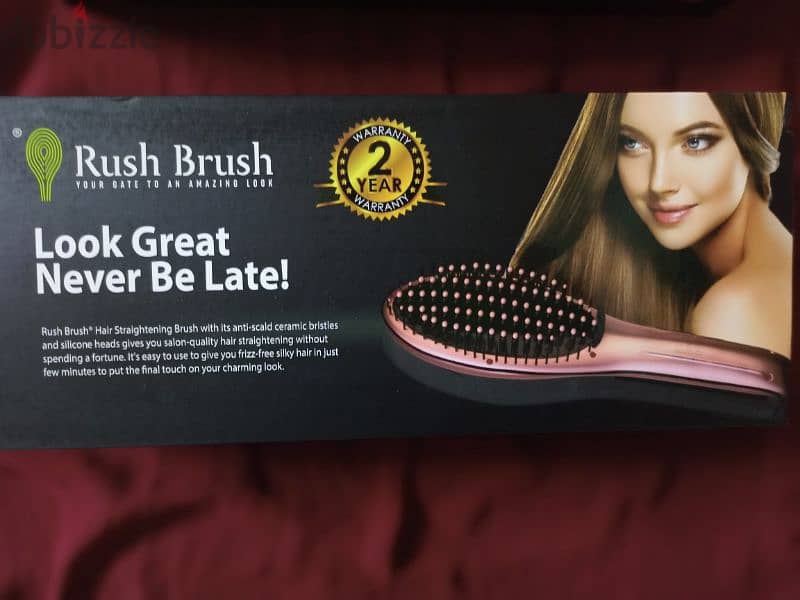 Rush brush hair straightening brush Eve 101 3