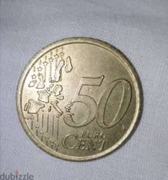 50 سينت يورو 2002 0