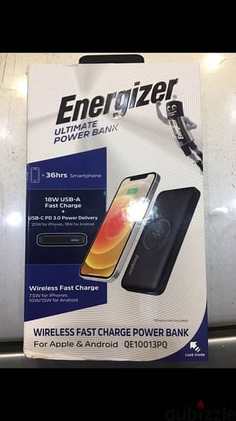 power  Bank Energizer 18w-wireless 7