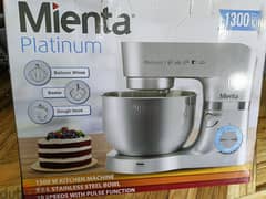 Kitchen Machine Mienta عجان مينتا جديد لم يستخدم1300