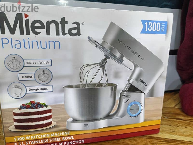 Kitchen Machine Mienta عجان مينتا جديد لم يستخدم1300 2
