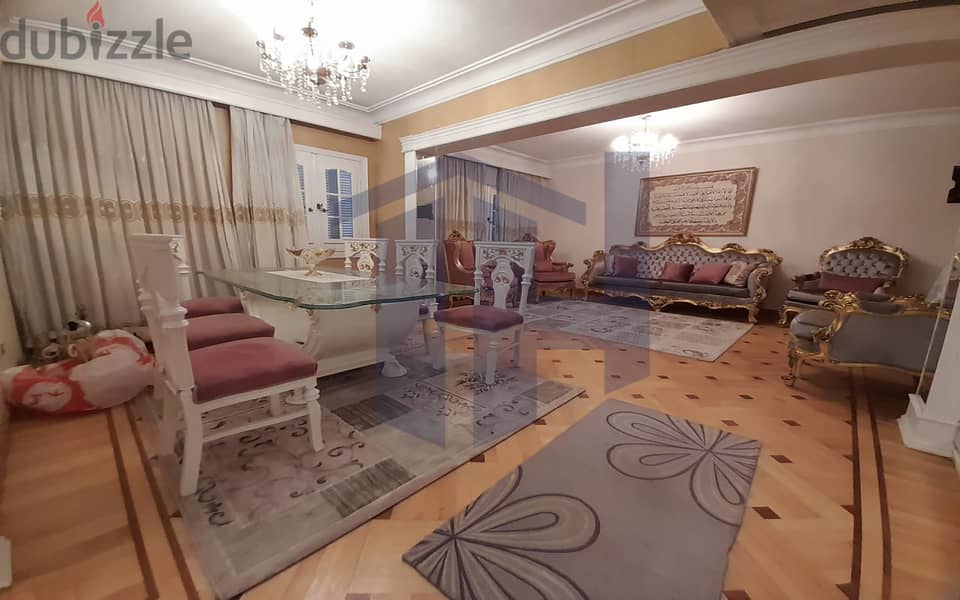 Furnished apartment for rent, 220 meters, Raml Station (steps from the sea) 2
