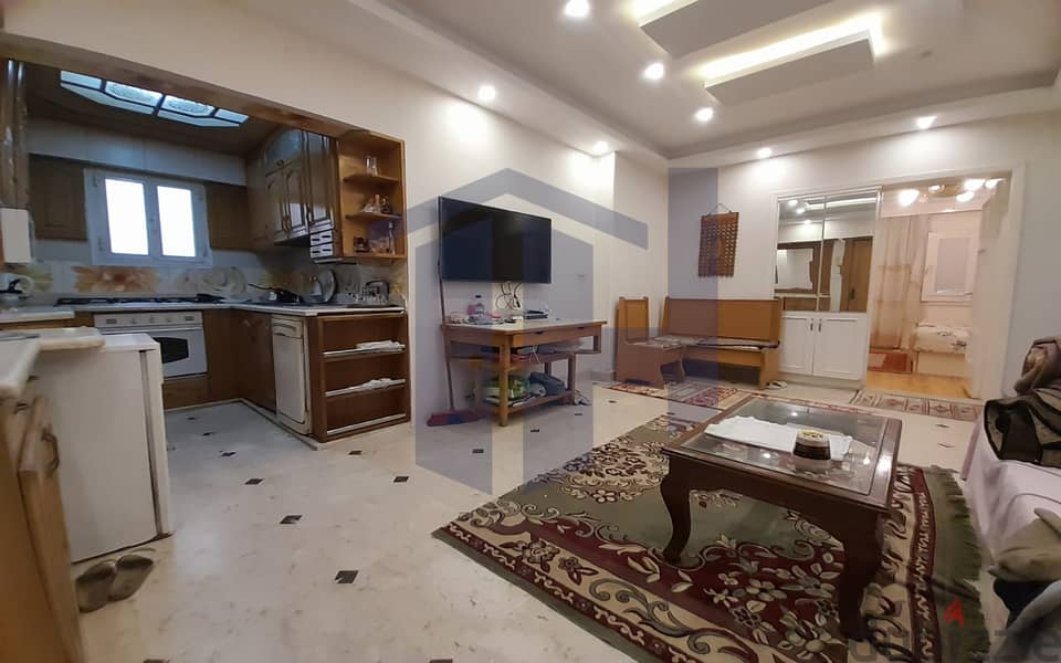 Furnished apartment for rent, 220 meters, Raml Station (steps from the sea) 10