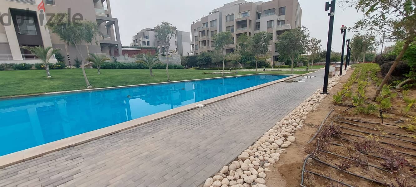 Chic apartment 159m in VGK Palm Hills Village Gardens Katameya 0