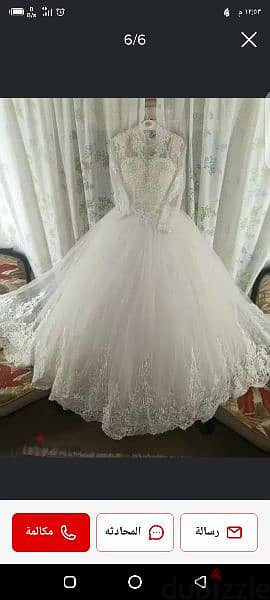 فستان زفاف للبيع 5