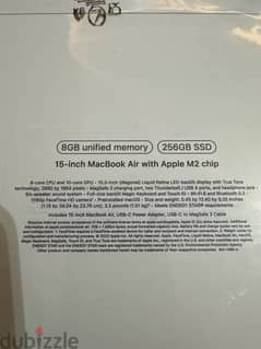 Macbook Air M2 15.3” 256GB 0