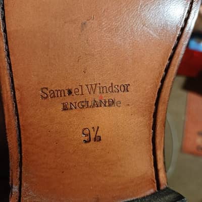 Samuel Winsor oxford shoes,size 9.5,new