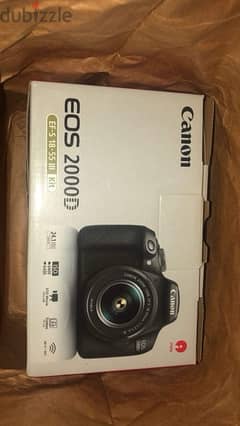 camera canon2000D 0