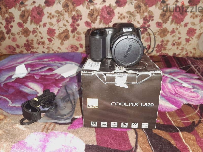 كاميرا نيكون cool pix L320 زيرو 0