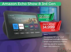 Amazon Echo Show 8 3rd Gen 0