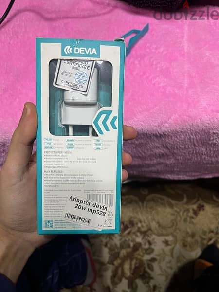 Adapter 20W Devia original PD charging 3