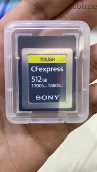 ‎‏Sony 512GB CFexpress Type B TOUGH Memory Card 3