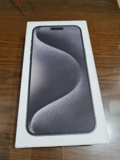 IPhone 15 pro max 256g New
