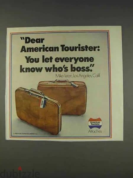 حقيبة امريكان تورستر موديل 1979 1
