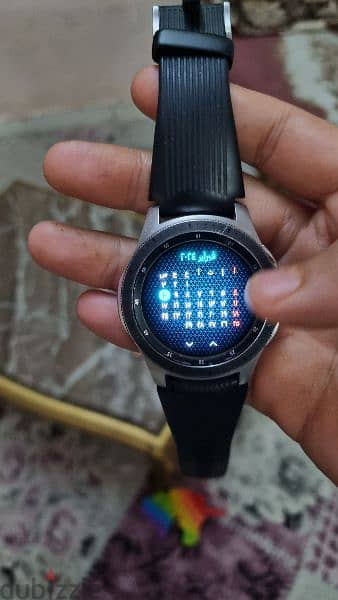galaxy watch  46m  with box and ساعه 5