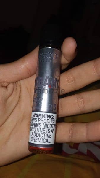 VGod premium tobaco liquid 25gm Nicotine ، 30ml 0