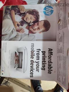 HP printer new, without ink