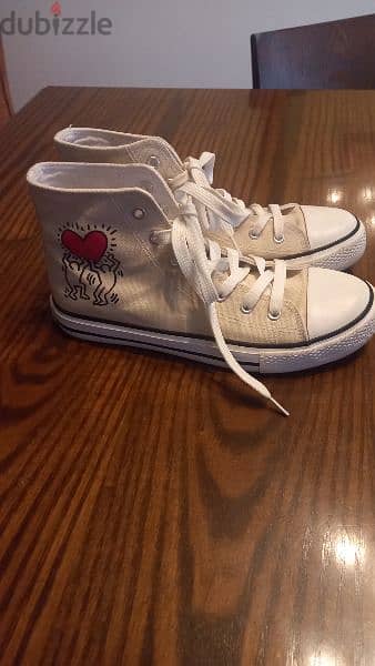 converse size 40 by keith haring 1