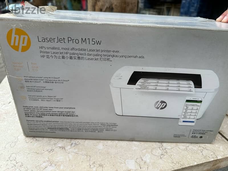 HP Laserjet M15 W (wireless) 3
