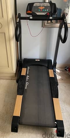 American Motion Fitness treadmill (wide - for heavy weight)