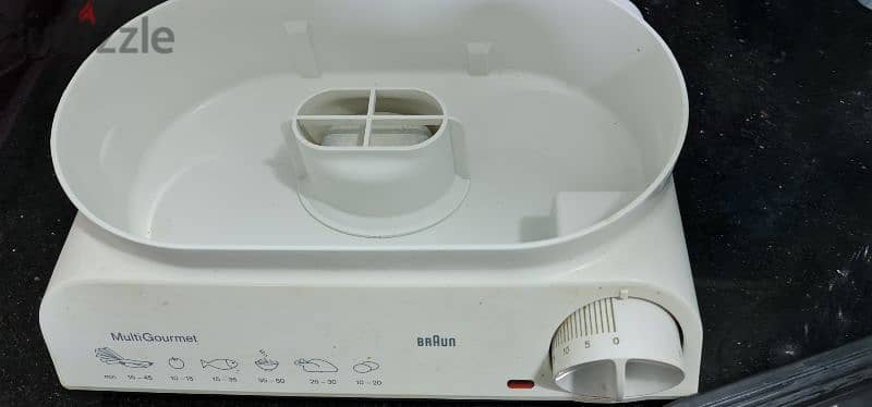 Braun MultiGourmet 3216 محضر الطعام بالبخار من براون ألماني بالكامل 3