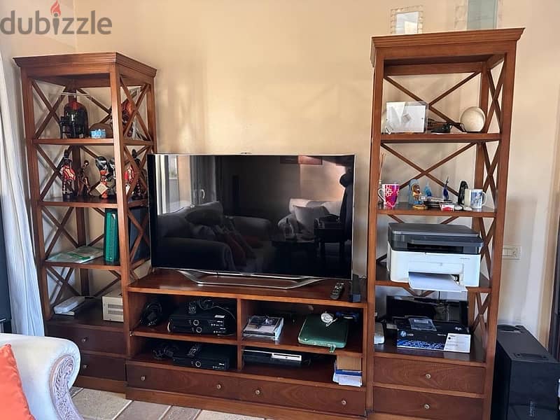 Tv Unit with 2 towers 0