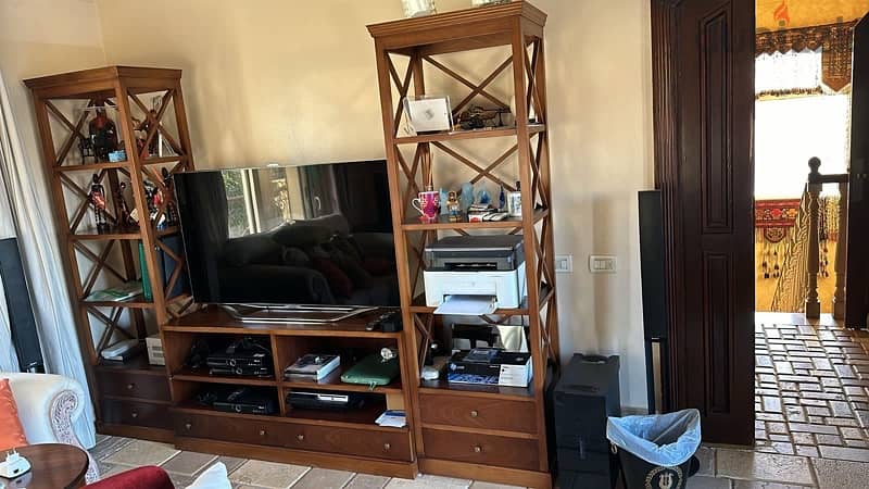 Tv Unit with 2 towers 2