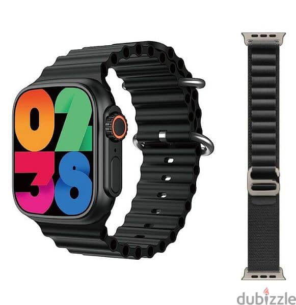 متاح التوصيل لمصر كلها smart watch s9 ultra black 2