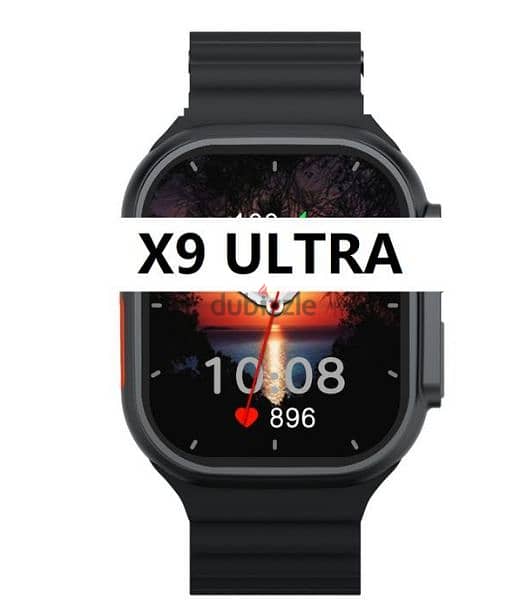 متاح التوصيل لمصر كلها smart watch s9 ultra black 3