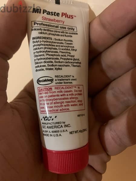 Mi Paste Plus for tooth - usa imported 1