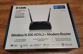 Internet Router D-link for sale n300 adsl2