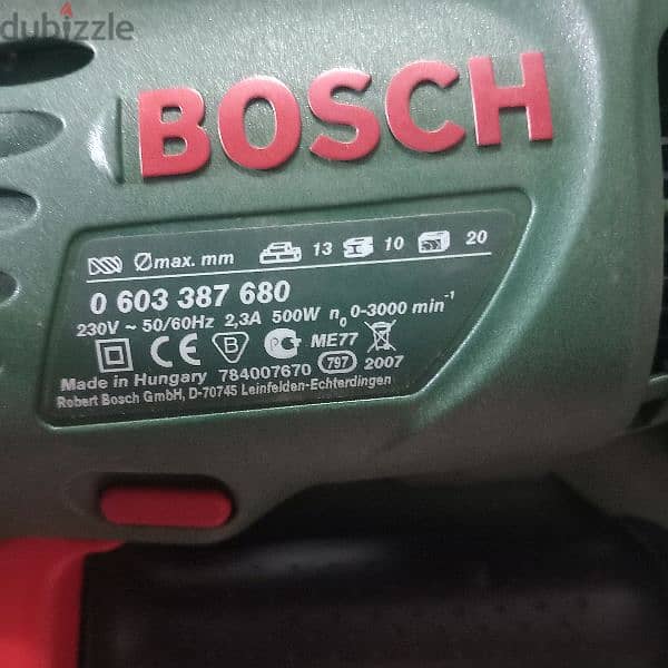 شنيور ألماني ماركة Bosch 2