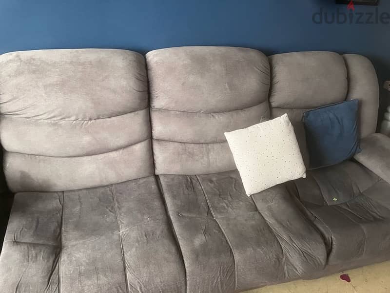 used L shape sofa/كنبة/ركنة 1