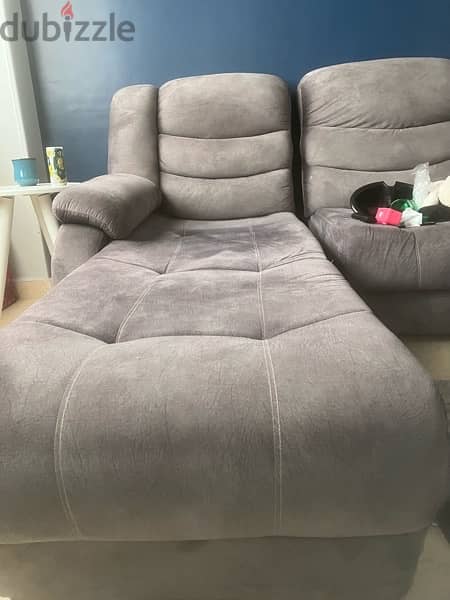 used L shape sofa/كنبة/ركنة 2