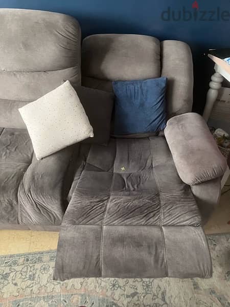 used L shape sofa/كنبة/ركنة 3