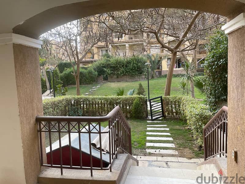 For sale apartment 156m ground floor in garden in Madinaty B1 Special finishes 0