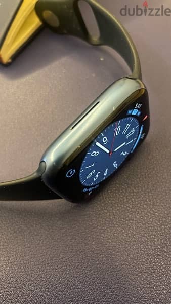 ساعة أبل كحلي apple watch series 7 (45mm) battery health 82% 2