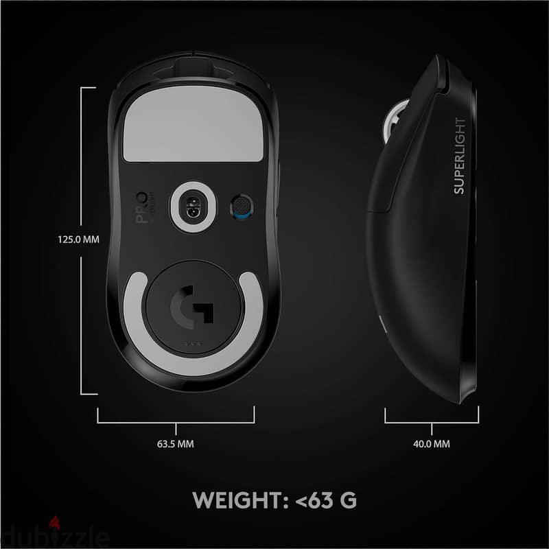 Logitech G Pro X Superlight Wireless Gaming Mouse 2