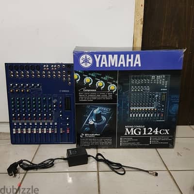 mixer yamaha mg124cx