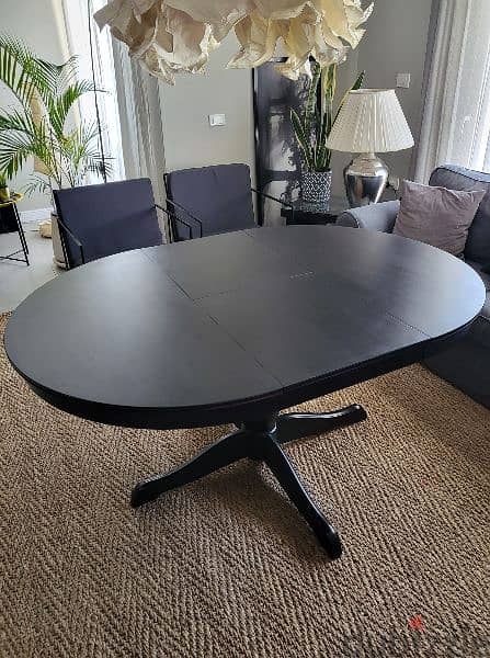 Ikea extendable dining table 2